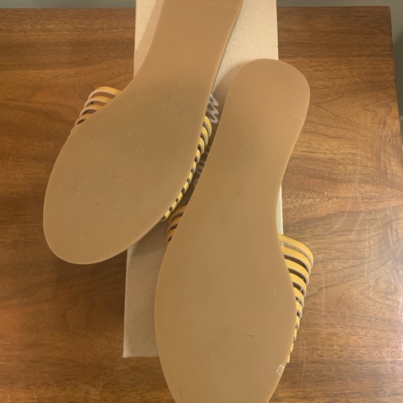 Madewell Huarache Slide Sandals NWT- size 8.5 - Picture 3 of 4